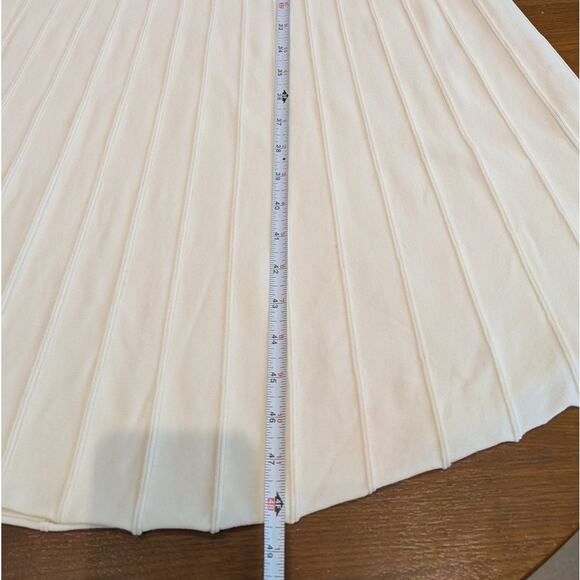 Cult Gaia Fergie Off White Cutout Ribbed-knit Midi Maxi Dress, size M - Picture 5 of 9